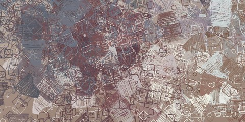 Canvas painting. Colorful background texture. 2d illustration.