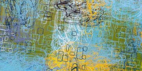 Canvas painting. Colorful background texture. 2d illustration.