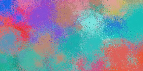 Canvas painting. Colorful background texture. 2d illustration.