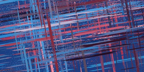 Crazy sketch random pattern. Creative chaos and variety. Modern art drawing painting. 2d illustration. Digital texture wallpaper. Artistic sketch draw backdrop material. 