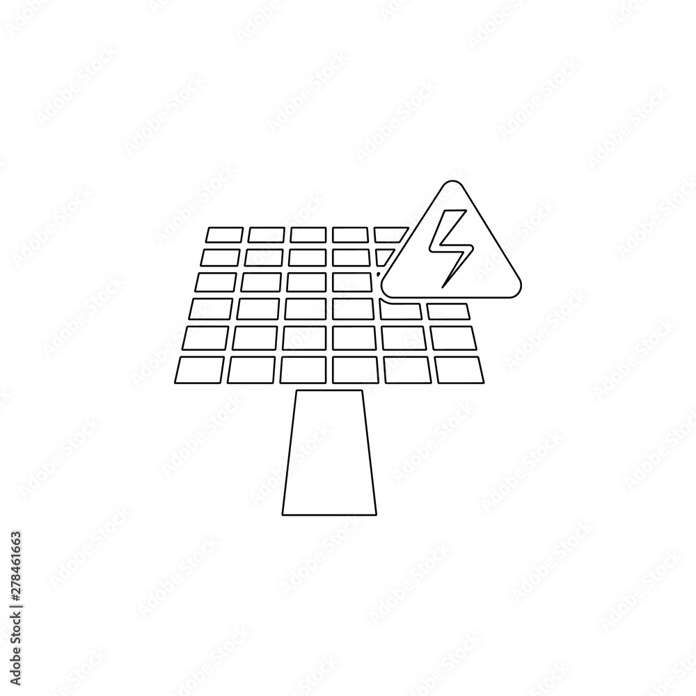 Poster net energy net energy icon. element of energy for mobile concept and web apps icon. outline, thin li