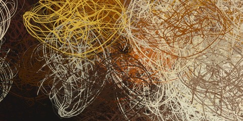 Crazy sketch random pattern. Creative chaos and variety. Modern art drawing painting. 2d illustration. Digital texture wallpaper. Artistic sketch draw backdrop material.