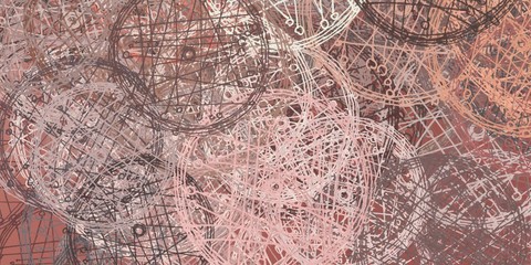 Crazy sketch random pattern. Creative chaos and variety. Modern art drawing painting. 2d illustration. Digital texture wallpaper. Artistic sketch draw backdrop material.