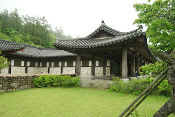 Fototapeta na wymiar Ullimsanbang old house of South Korea