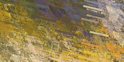 Crazy sketch random pattern. Chaos and variety. Modern art drawing painting. 2d illustration. Digital texture wallpaper. Artistic sketch draw backdrop material. 