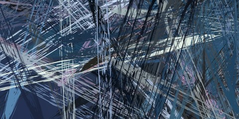 Crazy sketch random pattern. Chaos and variety. Modern art drawing painting. 2d illustration. Digital texture wallpaper. Artistic sketch draw backdrop material. 