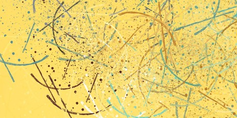 Crazy sketch random pattern. Chaos and variety. Modern art drawing painting. 2d illustration. Digital texture wallpaper. Artistic sketch draw backdrop material. 