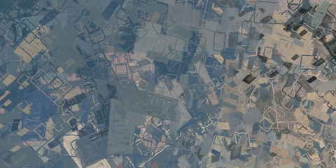 Crazy sketch random pattern. Chaos and variety. Modern art drawing painting. 2d illustration. Digital texture wallpaper. Artistic sketch draw backdrop material. 