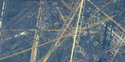 Crazy sketch random pattern. Chaos and variety. Modern art drawing painting. 2d illustration. Digital texture wallpaper. Artistic sketch draw backdrop material. 