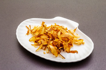 Tuna shaving katsuobushi, bonito flakes, ingredient of japanese soup dashi