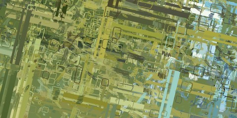 Crazy sketch random pattern. Chaos and variety. Modern art drawing painting. 2d illustration. Digital texture wallpaper. Artistic sketch draw backdrop material. 