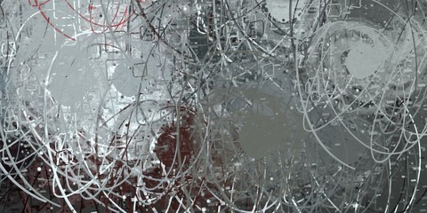 Crazy sketch random pattern. Chaos and variety. Modern art drawing painting. 2d illustration. Digital texture wallpaper. Artistic sketch draw backdrop material. 