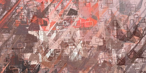 Crazy sketch random pattern. Chaos and variety. Modern art drawing painting. 2d illustration. Digital texture wallpaper. Artistic sketch draw backdrop material. 