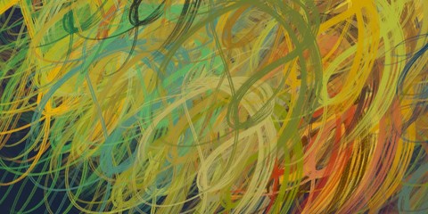 Crazy sketch random pattern. Chaos and variety. Modern art drawing painting. 2d illustration. Digital texture wallpaper. Artistic sketch draw backdrop material. 