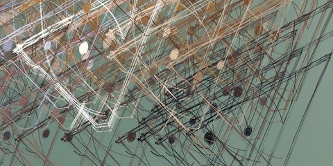 Crazy sketch random pattern. Chaos and variety. Modern art drawing painting. 2d illustration. Digital texture wallpaper. Artistic sketch draw backdrop material. 