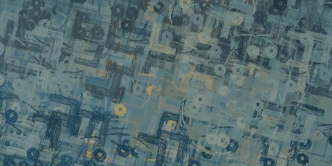 Crazy sketch random pattern. Chaos and variety. Modern art drawing painting. 2d illustration. Digital texture wallpaper. Artistic sketch draw backdrop material. 