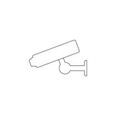 Colored cctv icon. Element of web for mobile concept and web apps icon. Outline, thin line icon for website design and development, app development