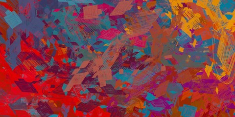 Crazy sketch random pattern. Chaos and variety. Modern art drawing painting. 2d illustration. Digital texture wallpaper. Artistic sketch draw backdrop material. 