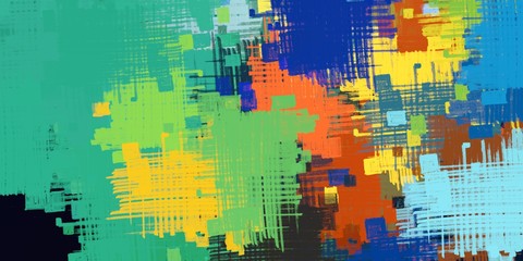 Crazy sketch random pattern. Chaos and variety. Modern art drawing painting. 2d illustration. Digital texture wallpaper. Artistic sketch draw backdrop material. 