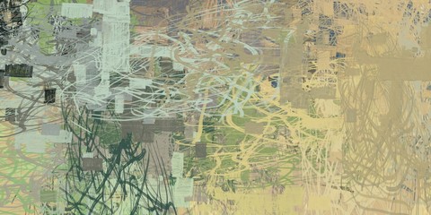 Crazy sketch random pattern. Chaos and variety. Modern art drawing painting. 2d illustration. Digital texture wallpaper. Artistic sketch draw backdrop material. 