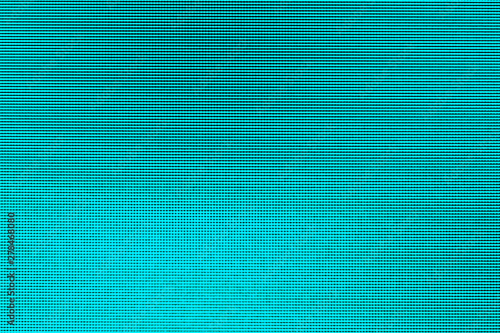 Aufkleber close up led screen texture blue dots light abstract background from led computer monitor screen