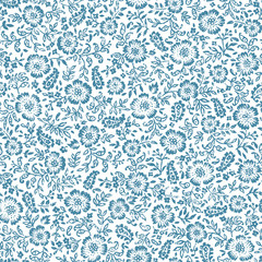 The seamless chintz design that is beautiful at irregularity