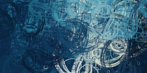 Crazy sketch random pattern. Chaos and variety. Modern art drawing painting. 2d illustration. Digital texture wallpaper. Artistic sketch draw backdrop material. 