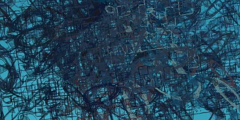 Crazy sketch random pattern. Chaos and variety. Modern art drawing painting. 2d illustration. Digital texture wallpaper. Artistic sketch draw backdrop material.