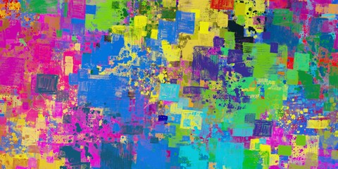 Crazy sketch random pattern. Chaos and variety. Modern art drawing painting. 2d illustration. Digital texture wallpaper. Artistic sketch draw backdrop material. 