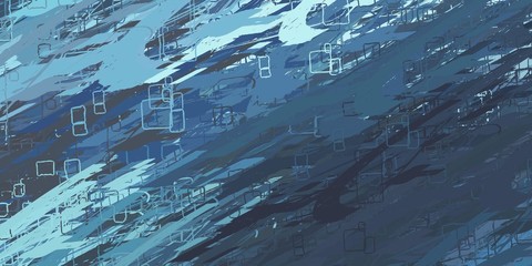 Crazy sketch random pattern. Chaos and variety. Modern art drawing painting. 2d illustration. Digital texture wallpaper. Artistic sketch draw backdrop material. 