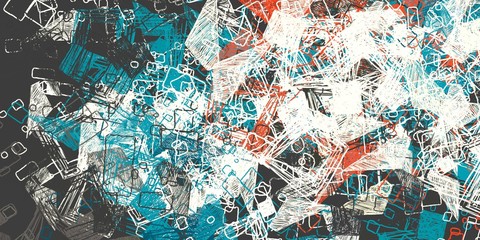 Crazy sketch random pattern. Chaos and variety. Modern art drawing painting. 2d illustration. Digital texture wallpaper. Artistic sketch draw backdrop material. 