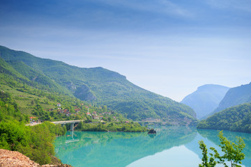 Bosnia and Herzegovina, Drina river landscape