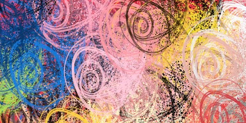 Crazy sketch random pattern. Chaos and variety. Modern art drawing painting. 2d illustration. Digital texture wallpaper. Artistic sketch draw backdrop material. 