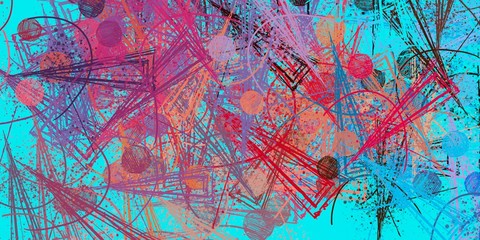 Crazy sketch random pattern. Chaos and variety. Modern art drawing painting. 2d illustration. Digital texture wallpaper. Artistic sketch draw backdrop material. 