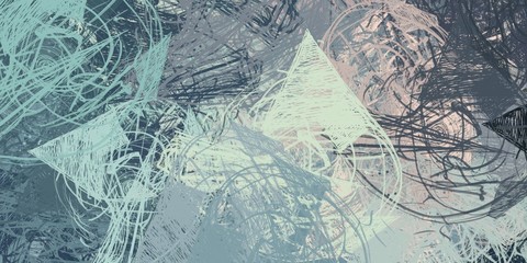 Crazy sketch random pattern. Chaos and variety. Modern art drawing painting. 2d illustration. Digital texture wallpaper. Artistic sketch draw backdrop material. 