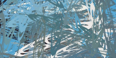 Crazy sketch random pattern. Chaos and variety. Modern art drawing painting. 2d illustration. Digital texture wallpaper. Artistic sketch draw backdrop material. 