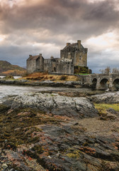 Fototapeta na wymiar Eilean Donan Castle taken in highlands, Scotland