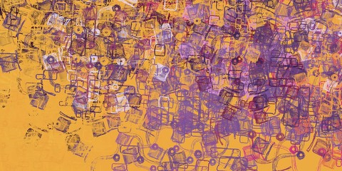 Crazy sketch random pattern. Chaos and variety. Modern art drawing painting. 2d illustration. Digital texture wallpaper. Artistic sketch draw backdrop material. 