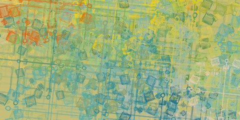 Crazy sketch random pattern. Chaos and variety. Modern art drawing painting. 2d illustration. Digital texture wallpaper. Artistic sketch draw backdrop material. 