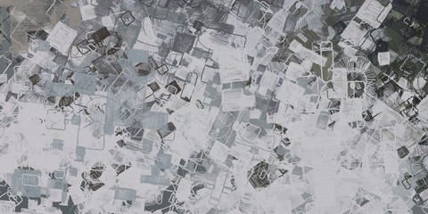 Crazy sketch random pattern. Chaos and variety. Modern art drawing painting. 2d illustration. Digital texture wallpaper. Artistic sketch draw backdrop material. 