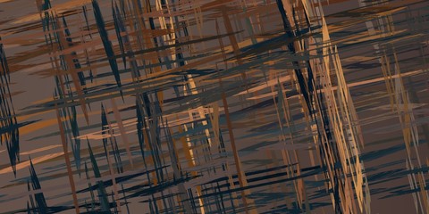 Crazy sketch random pattern. Chaos and variety. Modern art drawing painting. 2d illustration. Digital texture wallpaper. Artistic sketch draw backdrop material. 