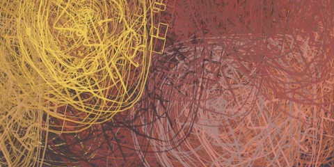 Abstract sketch random pattern. Chaos and variety. Modern art drawing painting. 2d illustration. Digital texture wallpaper. Artistic sketch draw backdrop material. 