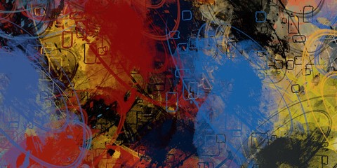 Abstract sketch random pattern. Chaos and variety. Modern art drawing painting. 2d illustration. Digital texture wallpaper. Artistic sketch draw backdrop material. 