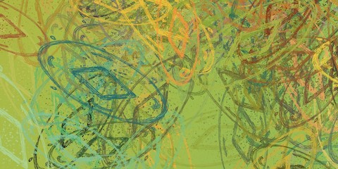 Abstract sketch random pattern. Chaos and variety. Modern art drawing painting. 2d illustration. Digital texture wallpaper. Artistic sketch draw backdrop material. 