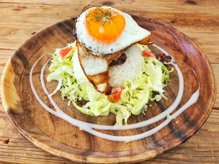 Loco Moco at the cafe
