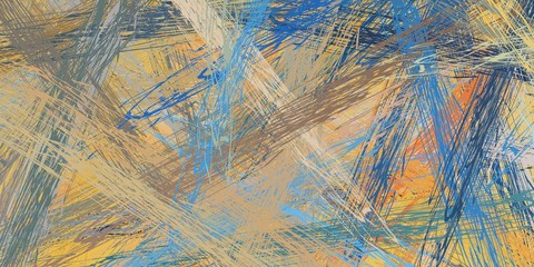 Abstract sketch random pattern. Chaos and variety. Modern art drawing painting. 2d illustration. Digital texture wallpaper. Artistic sketch draw backdrop material. 