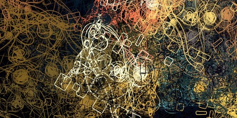 Abstract sketch random pattern. Chaos and variety. Modern art drawing painting. 2d illustration. Digital texture wallpaper. Artistic sketch draw backdrop material. 