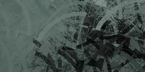 Abstract sketch random pattern. Chaos and variety. Modern art drawing painting. 2d illustration. Digital texture wallpaper. Artistic sketch draw backdrop material. 