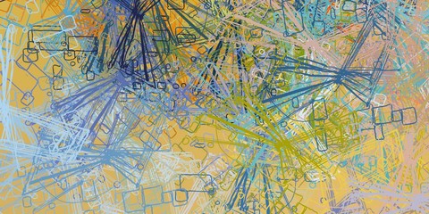 Abstract sketch random pattern. Chaos and variety. Modern art drawing painting. 2d illustration. Digital texture wallpaper. Artistic sketch draw backdrop material. 