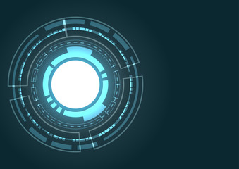 Abstract Digital background.Business growth transformation to digital and Successful financial technology.